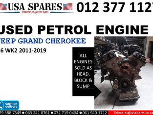 Jeep Grand Cherokee 3.6 WK2 V6 2011-19 used petrol engine