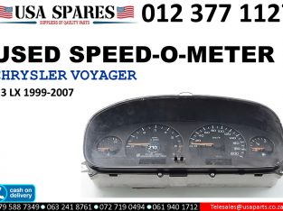 Chrysler Voyager 3.3 LX 1999-07 used speedometers for sale