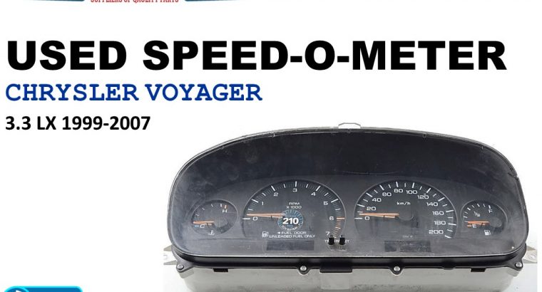 Chrysler Voyager 3.3 LX 1999-07 used speedometers for sale