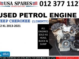 Jeep Cherokee 3.2 KL 2013-21 used petrol engine for sale