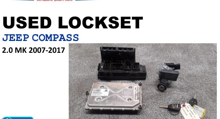 Jeep Compass 2.0 MK 2007-17 used locksets for sale