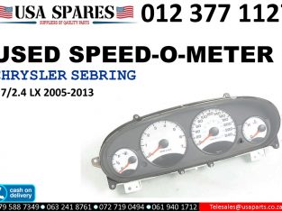 Chrysler Sebring 2.7/2.4 LX 2005-13 used speedometers for sale