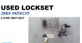 Jeep Patriot 2.4 MK 2007-17 used locksets for sale