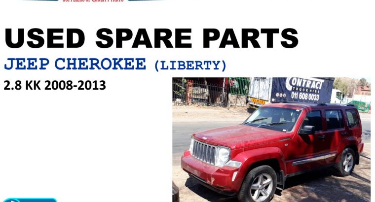 Jeep Cherokee (Liberty) 2.8 KK 2008-13 used spare parts for sale