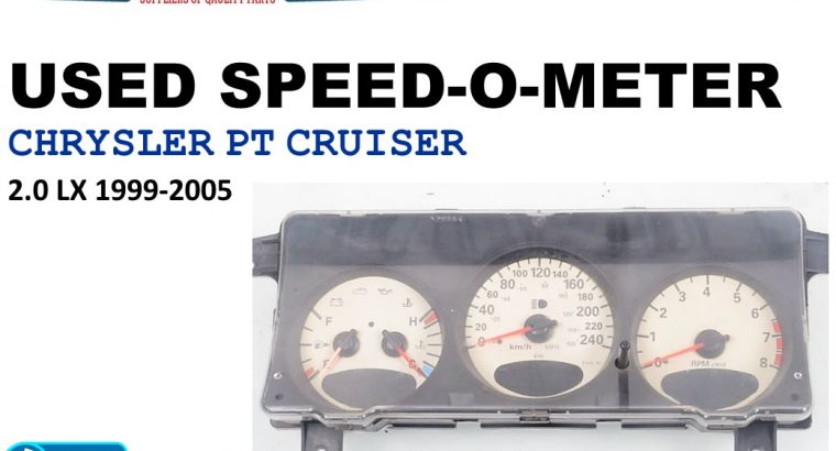 Chrysler Pt Cruiser 2.0 LX 1999-05 used speedometers for sale