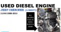 Jeep Cherokee 2.8 KK 2008-13 used diesel engine for sale