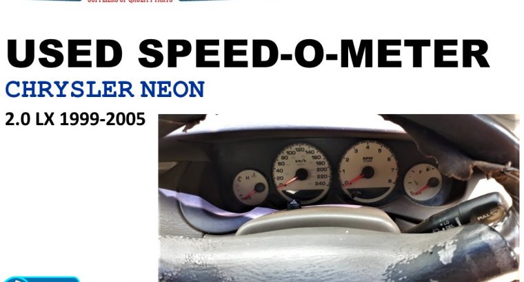 Chrysler Neon 2.0 LX 1999-05 used speedometers for sale
