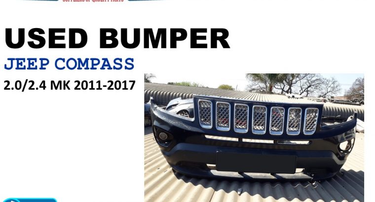 Jeep Compass 2.0/2.4 MK 2011-17 used bumpers for sale