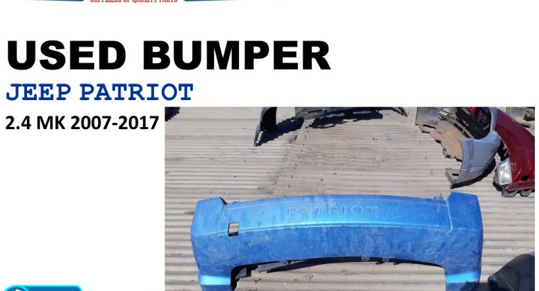 Jeep Patriot 2.0/2.4 MK 2007-17 used bumpers for sale