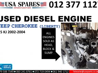 Jeep Cherokee 2.5 KJ 2002-07 used diesel engine for sale