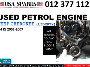Jeep Cherokee 2.4 KJ 2002-07 used petrol engine for sale