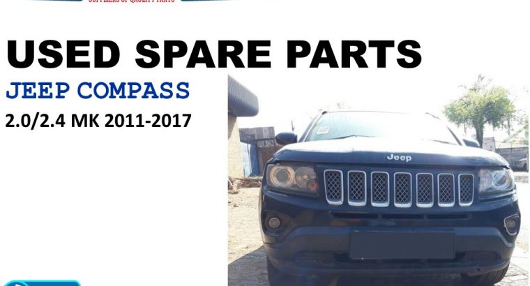 Jeep Compass 2.0/2.4 MK 2011-17 used spare parts for sale