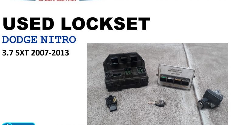 Dodge Nitro 3.7 SXT 2007-13 used locksets for sale