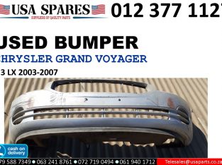 Chrysler Grand Voyager 3.3 LX 2003-07 used bumpers for sale