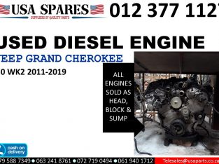 Jeep Grand Cherokee 3.0 WK2 V6 2011-19 used diesel engine