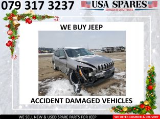 We buy Jeep accident damaged vehicles for used spares