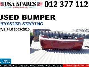 Chrysler Sebring 2.4/2.7 LX 2005-13 used bumpers for sale