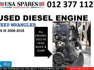 Jeep Wrangler 2.8 JK 2008-18 used diesel engine for sale