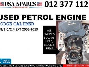 Dodge Caliber 1.8/2.0/2.4 SXT 2006-13 used petrol engine for sale