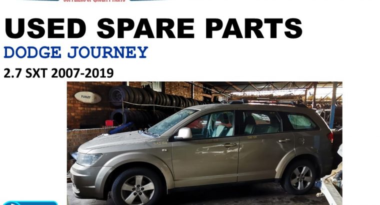 Dodge Journey 2.7 SXT 2007-19 used spare parts for sale