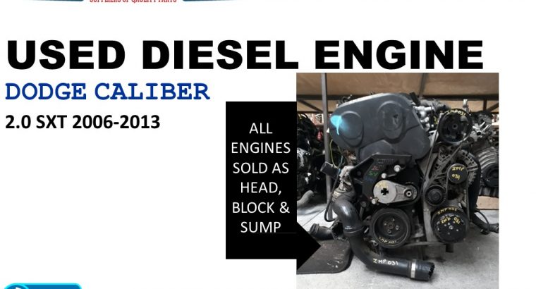 Dodge Caliber 2.0 SXT 2006-13 used diesel engine for sale