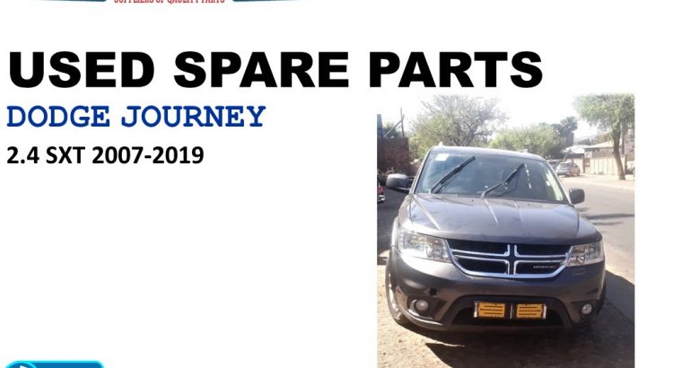 Dodge Journey 2.4 SXT 2007-19 used spare parts for sale