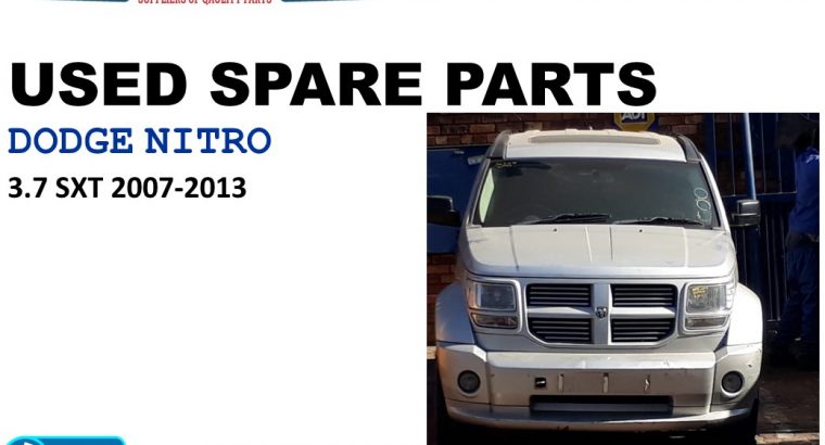 Dodge Nitro 3.7 SXT 2007-13 used spare parts for sale