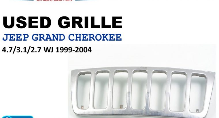 Jeep Grand Cherokee 4.7/3.1/2.7 WJ 1999-04 used grille for sale