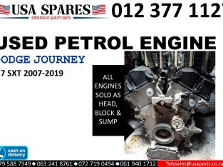 Dodge Journey 2.7 SXT 2007-19 used petrol engine for sale