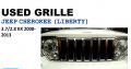 Jeep Cherokee (Liberty) 3.7/2.8 KK 2008-13 used grille for sale