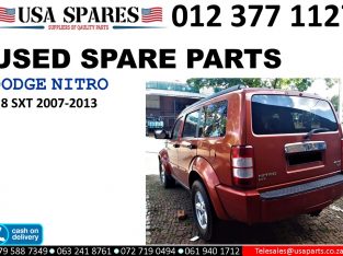 Dodge Nitro 2.8 SXT 2007-13 used spare parts for sale