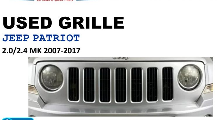 Jeep Patriot 2.0/2.4 MK 2007-17 used grille for sale