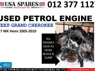 Jeep Grand Cherokee 5.7 V8 WK 2005-10 used petrol engine for sale