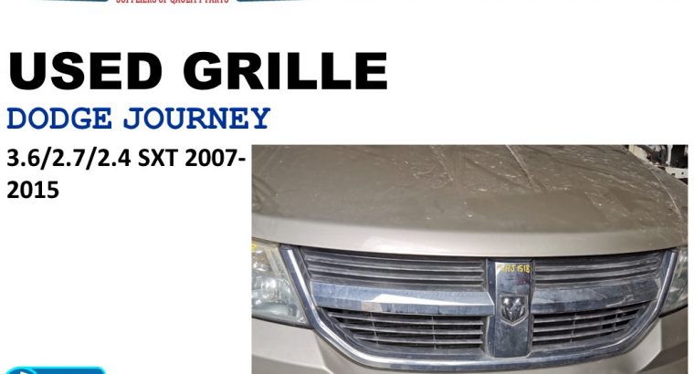 Dodge Journey 2.4/2.7/3.6 2007-15 used grille for sale