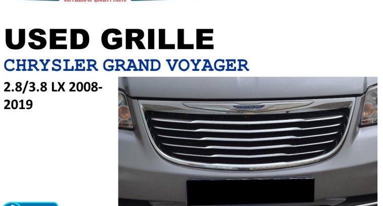 Chrysler Grand Voyager 2.8/3.8 LE 2007-18 used grille for sale