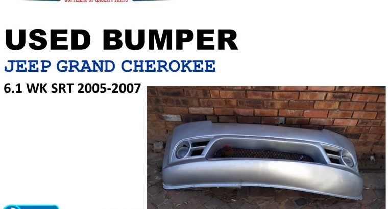 Jeep Grand Cherokee 6.1 WK SRT 2005-07 used bumpers for sale