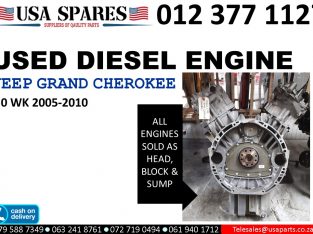 Jeep Grand Cherokee 3.0 WK 2005-10 used diesel engine for sale