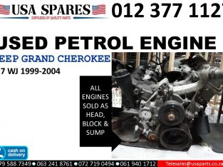 Jeep Grand Cherokee 4.7 V8 WJ 1999-04 used petrol engine for sale
