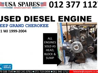 Jeep Grand Cherokee 3.1 WJ 1999-04 used diesel engine for sale