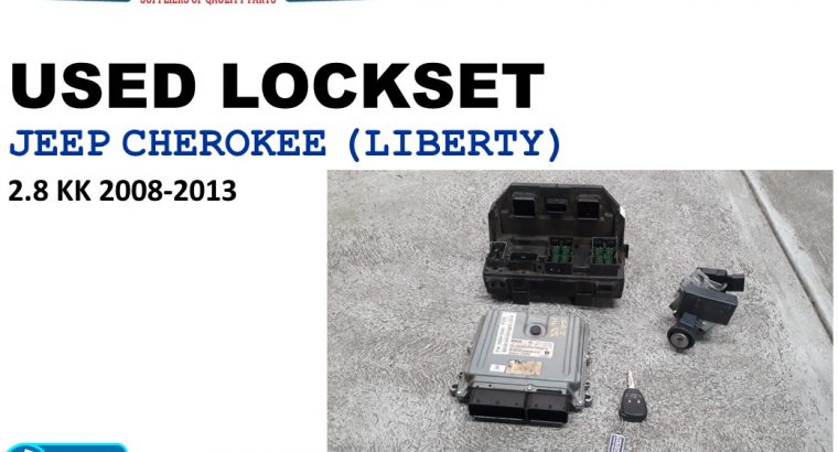 Jeep Cherokee 2.8 KK 2008-13 used locksets for sale