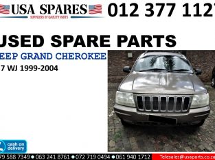 Jeep Grand Cherokee 4.7 WJ 1999-04 used spare parts for sale
