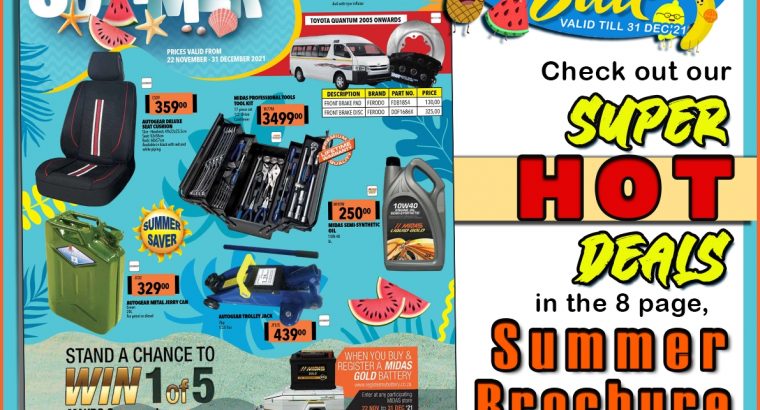 Hot Summer Sale at Wierdapark Midas!