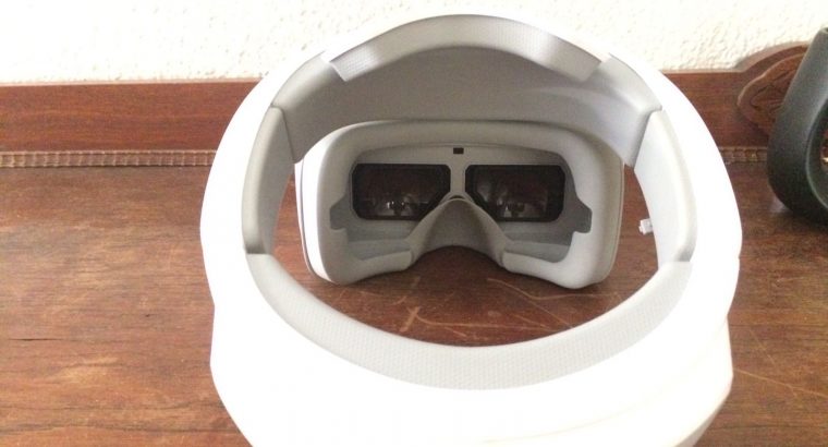 DJI GOGGLES WITH SECURE CARRY BAG.
