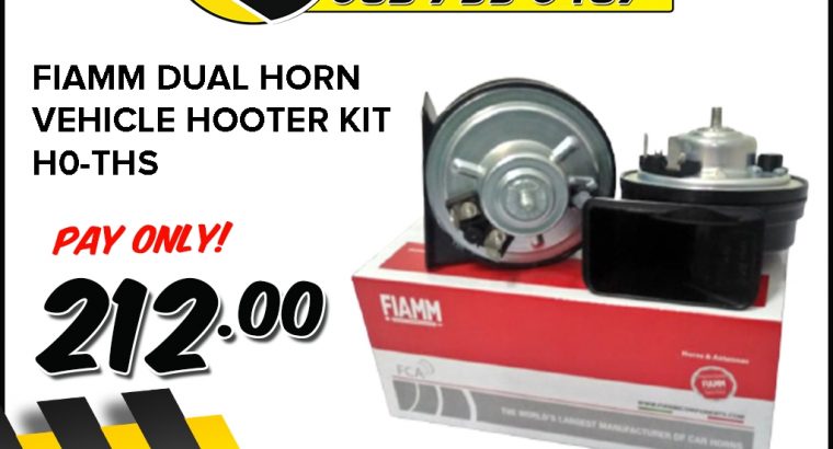 Fiamm Dual Horn Vehicle Hooter Kit ONLY R212.00!