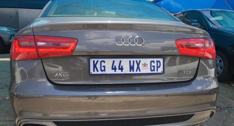 2014 Audi A-6 2.0 Engine Capacity TDI with Automatic Transmissio