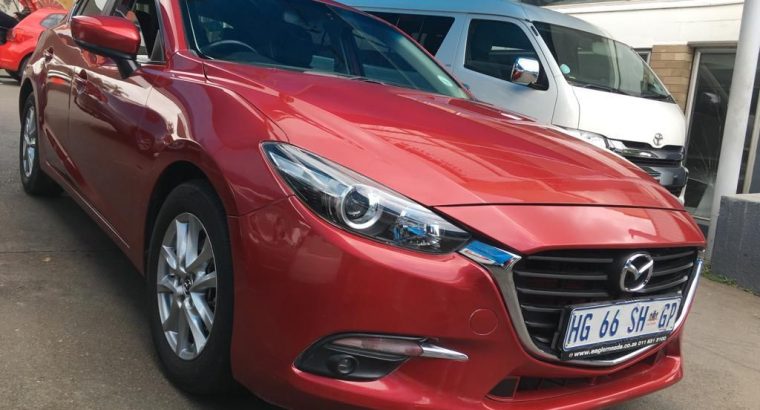 2018 Mazda 3 1.6 Engined Capacity Automatic Transmission,
