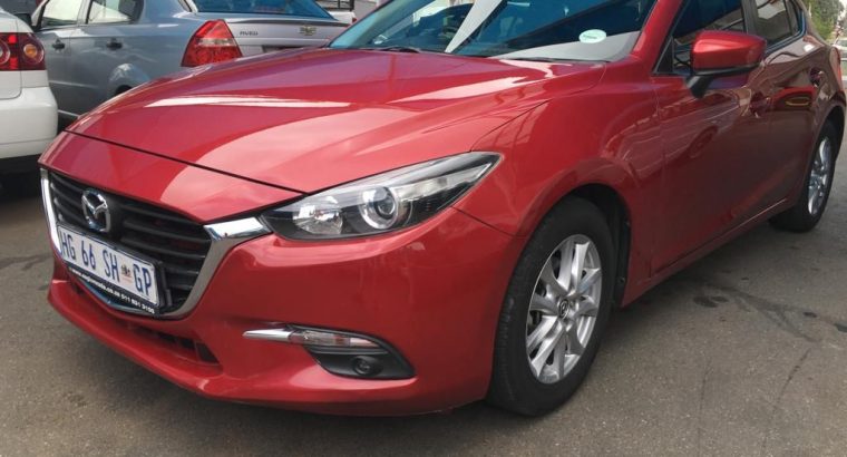 2018 Mazda 3 1.6 Engined Capacity Automatic Transmission,