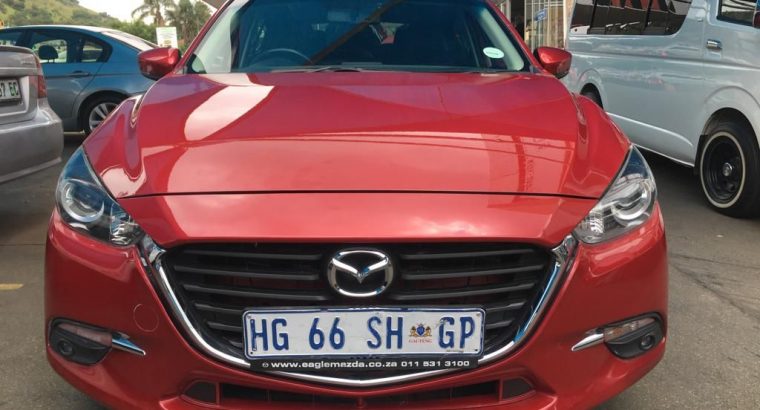 2018 Mazda 3 1.6 Engined Capacity Automatic Transmission,