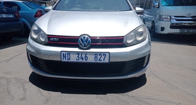 2011 Golf 6 1.6 Engine Capacity GTI DSG with Manuel Transmission
