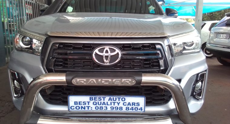2018 Toyota Hilux 2.8 Engine Capacity GD6 Double Cab with Manuel